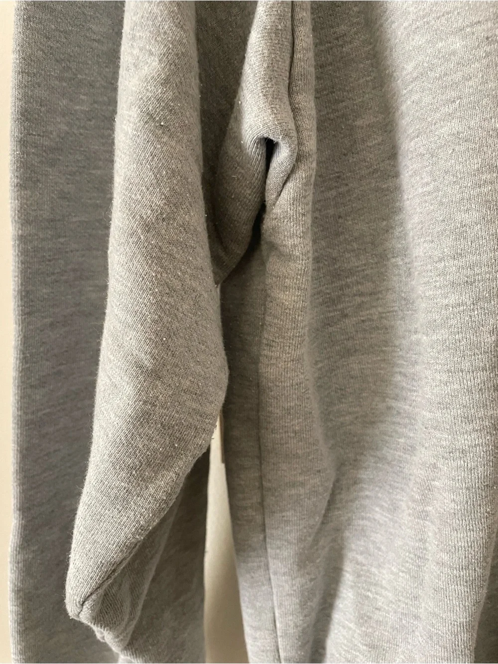 Alo Accolade Oversized Crewneck Logo Pullover Sweatshirt Grey Size XS